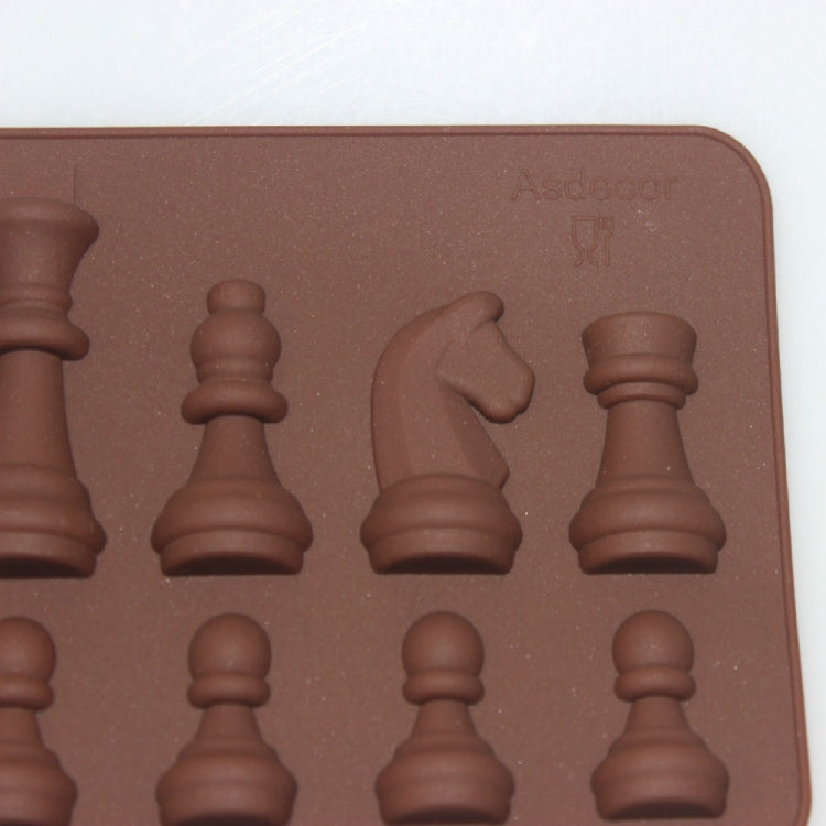 Silicone Chess Chocolate Mold Rock Sugar Soap Mold