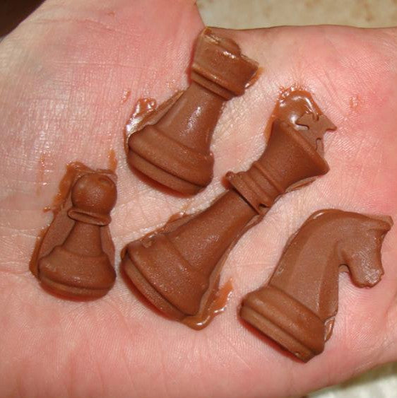 Silicone Chess Chocolate Mold Rock Sugar Soap Mold