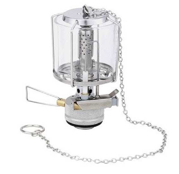 Outdoor Mini Camping Tent Glass Vapor Lamp Aluminum Alloy Portable Camping Gas Can Lamp