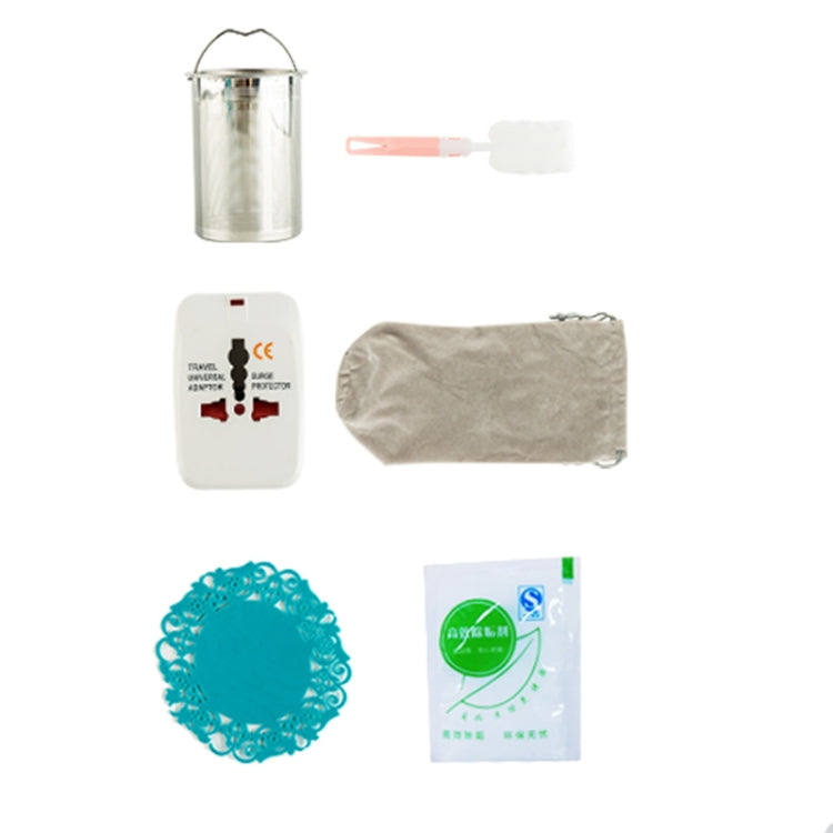 Electric Kettle Mini Smart Kettle Samovar Water Boiler Stainless Steel Teapot Thermos Kettle(White)