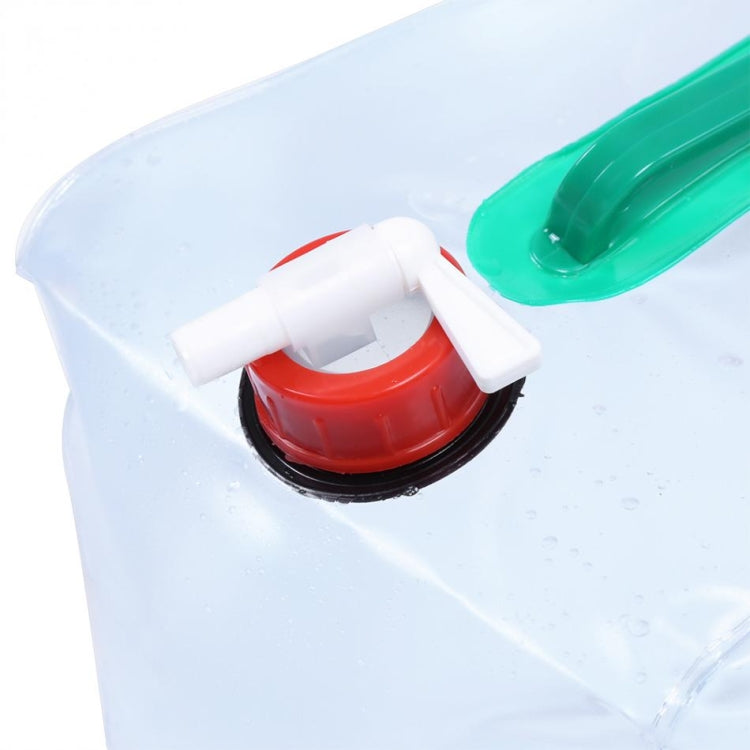 2 PCS 20L Outdoor Foldable PVC Drinking Bag Camping Equipment