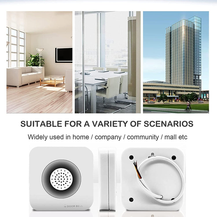Alarm Wire Access Control Door Bell for Home Office Access Control System, DC 12V