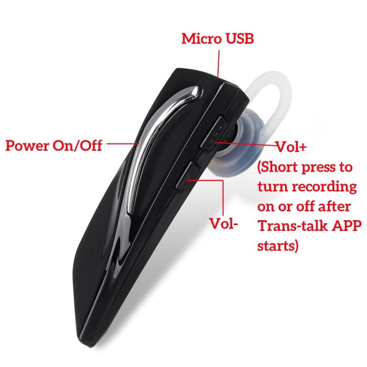Smart Voice Translator Bluetooth Translation Headset Wireless Bluetooth 5.0 Earphone Instant Translator 28 Language