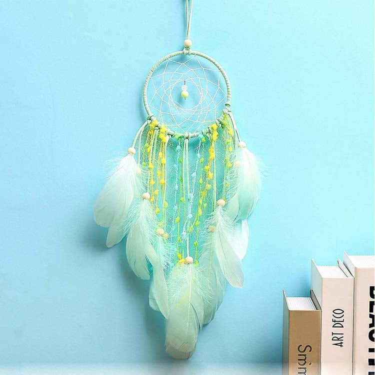 Creative Girl Birthday Gift Baby Room Wall Decoration LED Lights Dream Catcher, Specification:Without Lighted