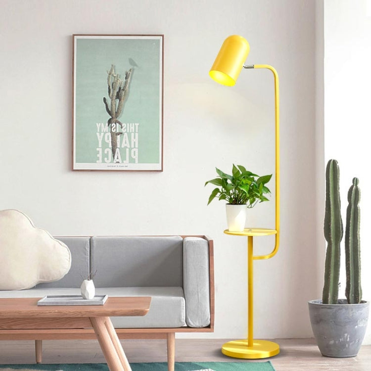 Modern Living Room Sofa Vertical Small Desk LED Bedroom Study Room Drop Rack Floor Lamp without Bulbs