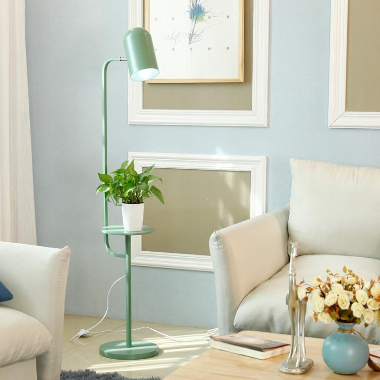 Modern Living Room Sofa Vertical Small Desk LED Bedroom Study Room Drop Rack Floor Lamp without Bulbs