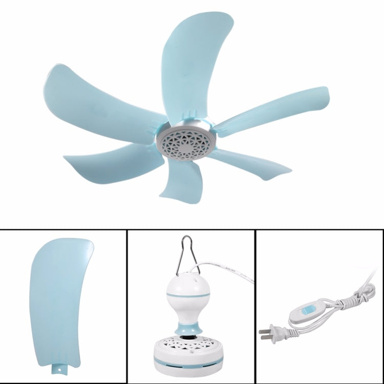 220V 8W Mini Energy-saving Electric Anti-mosquito Ceiling Fan Mini Fans Air Conditioner Cooler for Dormitory Summer 6 Blades