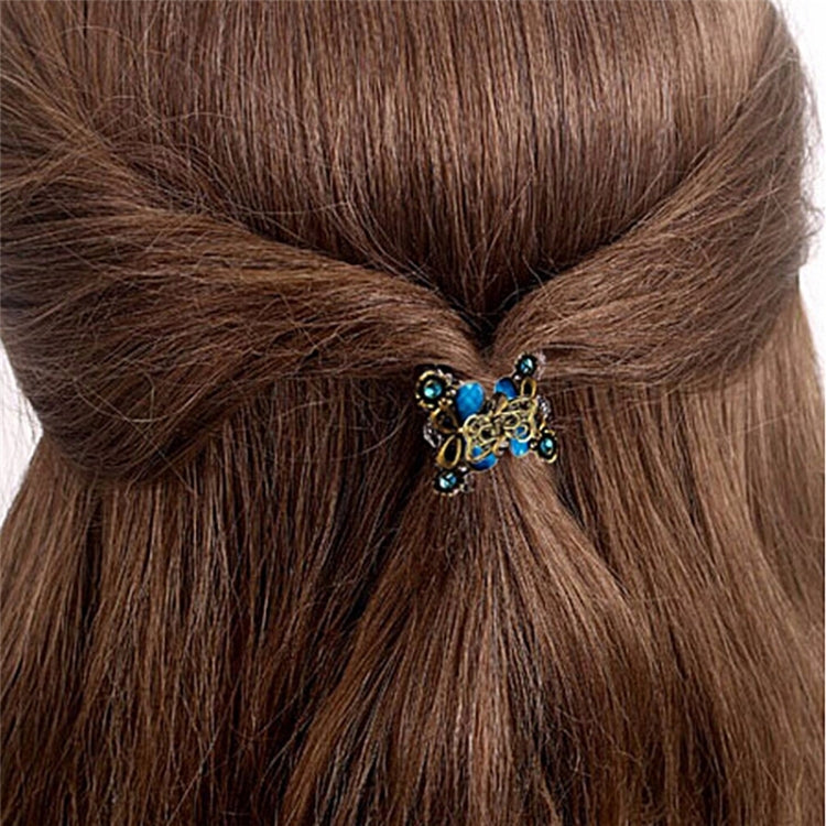 Women Retro Butterfly Hair Claw Clip Headband