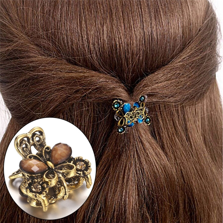 Women Retro Butterfly Hair Claw Clip Headband