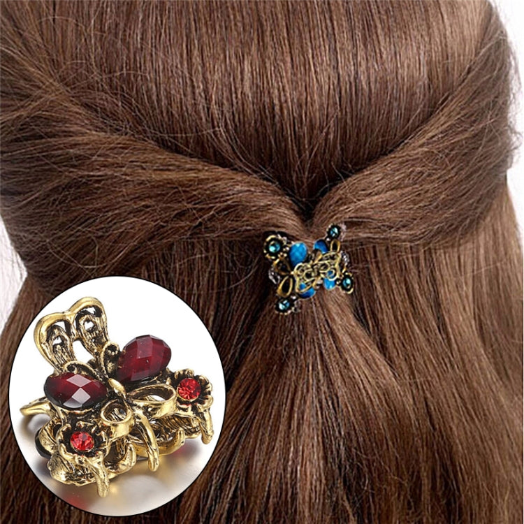 Women Retro Butterfly Hair Claw Clip Headband