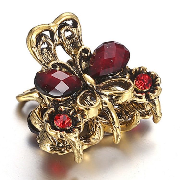 Women Retro Butterfly Hair Claw Clip Headband