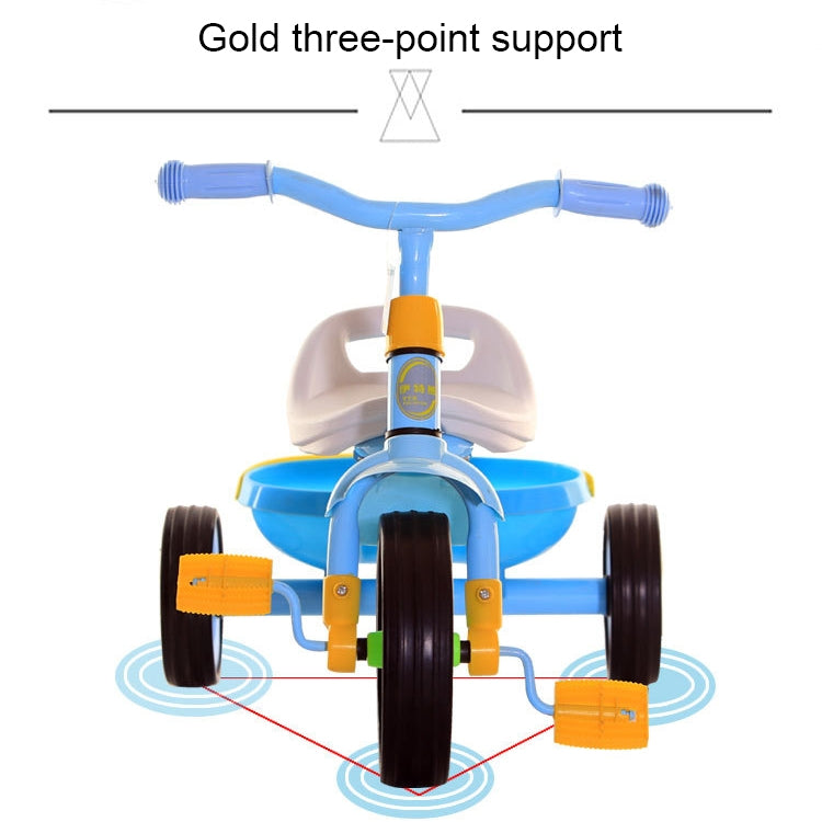 Children Three Wheel Balance Bike Scooter Portable Bike No Foot Pedal Bicycle Baby Walker Car