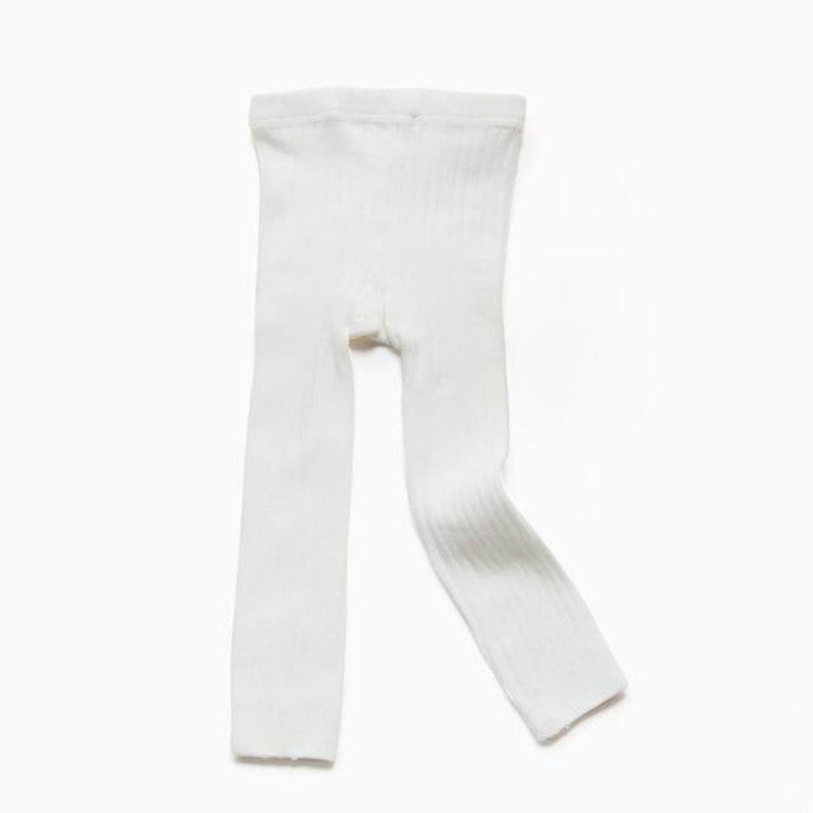 Children Vertical Cropped Pantyhose Combed Cotton Baby Socks, Size:S