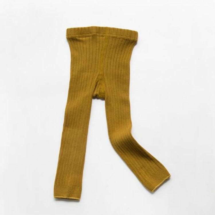 Children Vertical Cropped Pantyhose Combed Cotton Baby Socks, Size:M