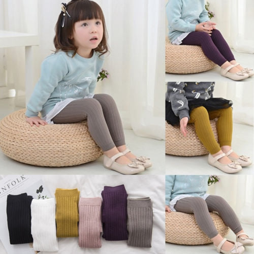 Children Vertical Cropped Pantyhose Combed Cotton Baby Socks, Size:M
