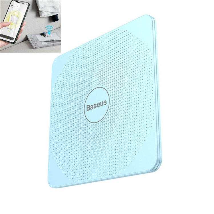 BASEUS ZLFDQT1-03 Smart Bluetooth Anti-lost Device Two-way Alarm Anti-lost Device, Style:T1 Card Models(Blue)