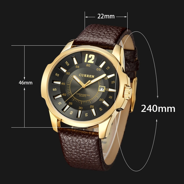 CURREN 8123 Sports Quartz Watch for Men