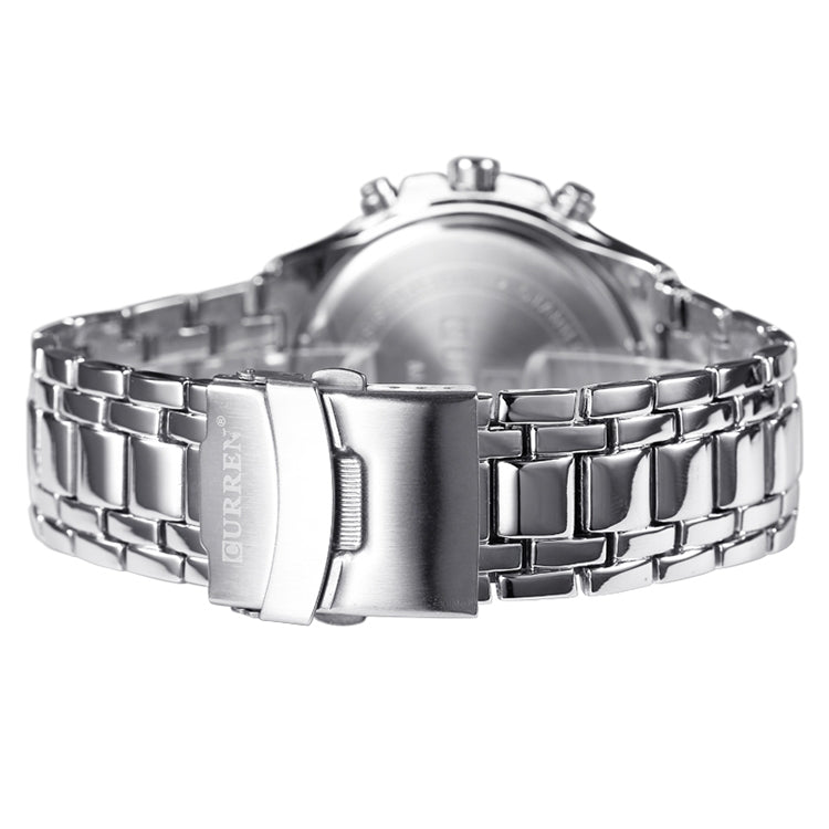 CURREN 8023 Men Stainless Steel Analog Sport Quartz Watch