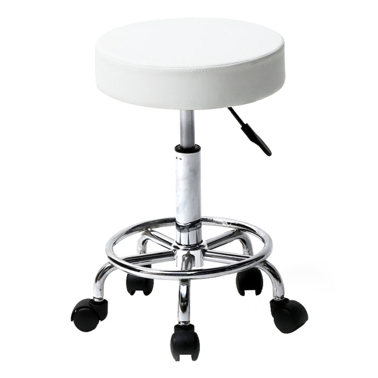Adjustable Beauty Barber Shop Bar Lift Pulley Stool Movable Stool Chair