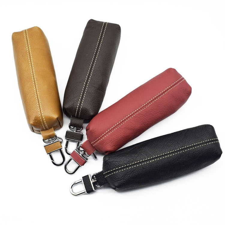 Car Keys Holder Genuine Leather Coin Purse for Men Key Wallets