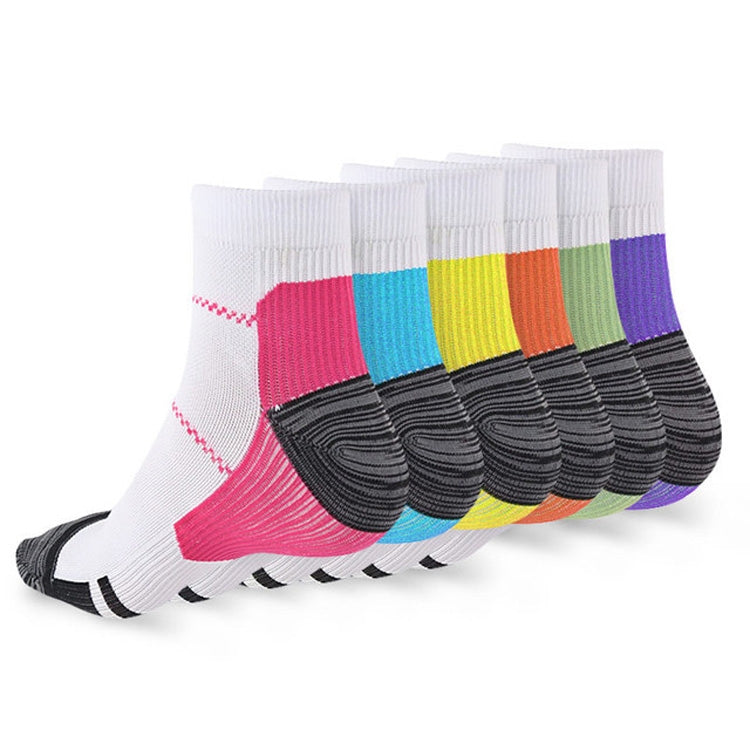 Unisex Comfortable Breathable Sweat Nylon Short Tube Cotton Socks, Size:S/M