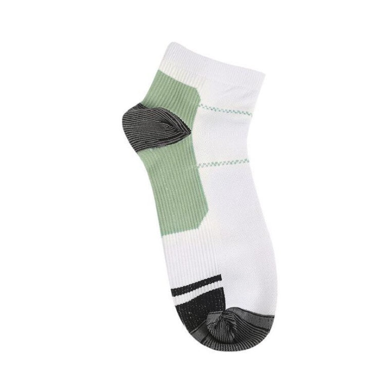 Unisex Comfortable Breathable Sweat Nylon Short Tube Cotton Socks, Size:S/M