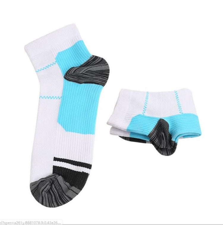 Unisex Comfortable Breathable Sweat Nylon Short Tube Cotton Socks, Size:S/M