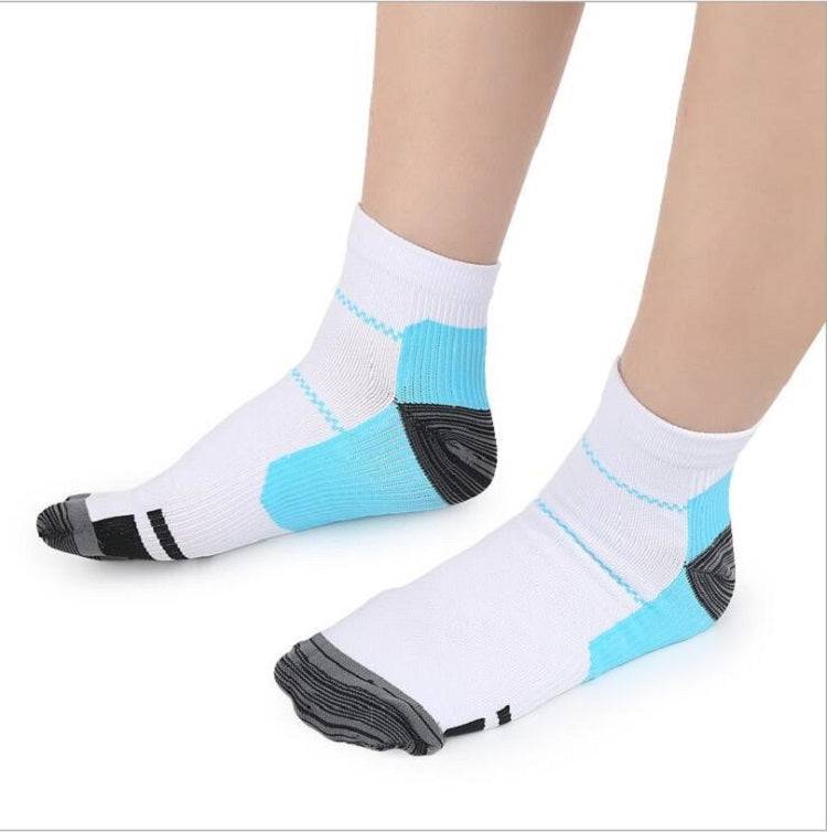 Unisex Comfortable Breathable Sweat Nylon Short Tube Cotton Socks, Size:S/M