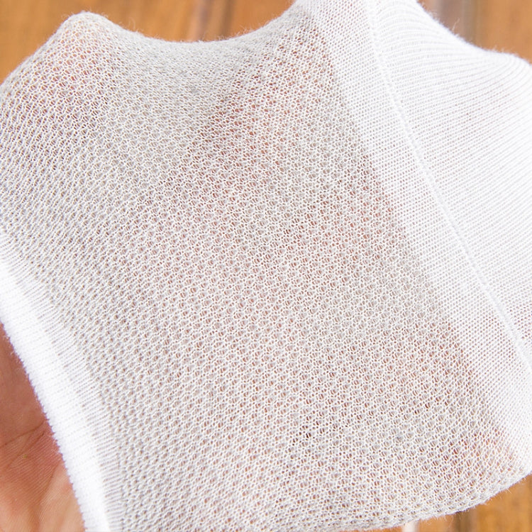 3 Pairs Mesh Breathable Invisible Deodorant Sweat Socks, Size:One Size