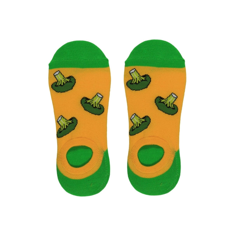 3 Pairs Summer Happy Fruit Fashion Sailboat Socks, Size:EUR 39-44
