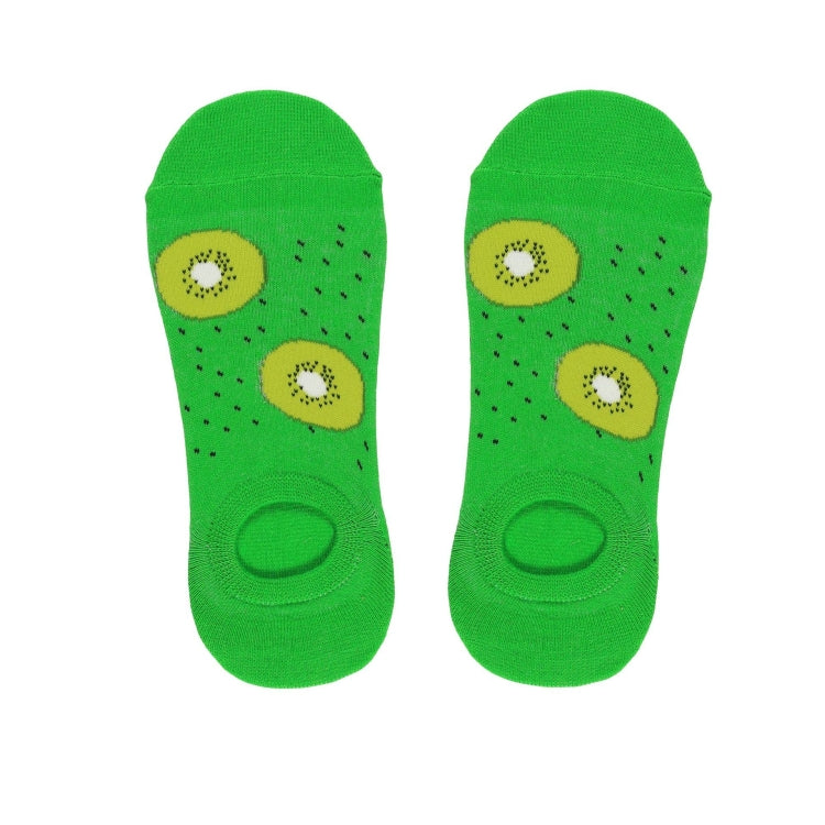 3 Pairs Summer Happy Fruit Fashion Sailboat Socks, Size:EUR 39-44