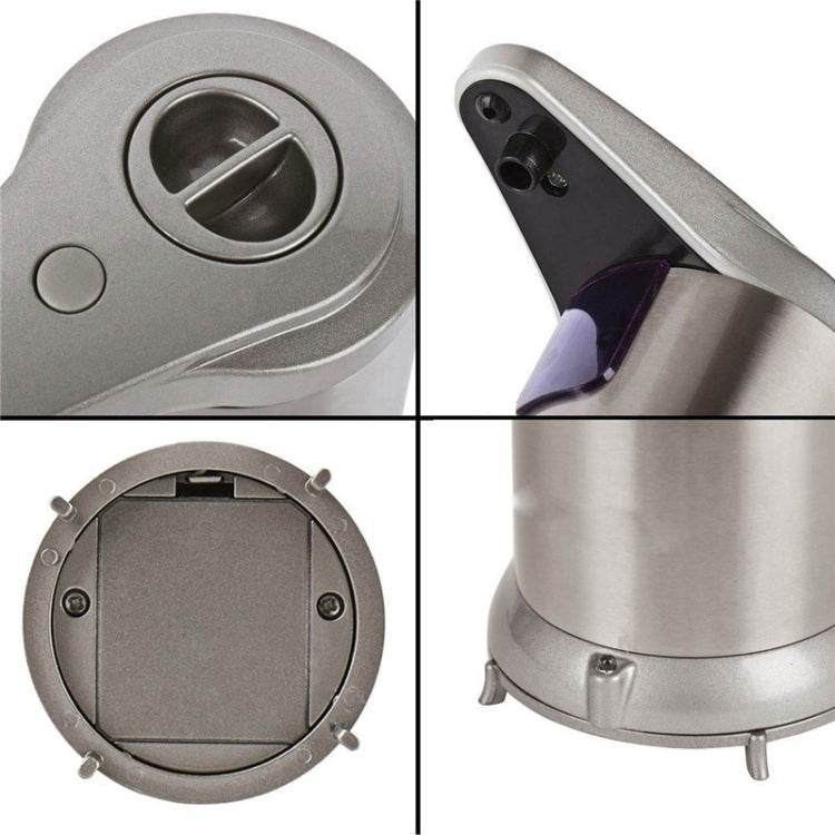 280ml Stainless Steel Automatic Sensor Switch Liquid Soap Dispenser(Champagne Gold)