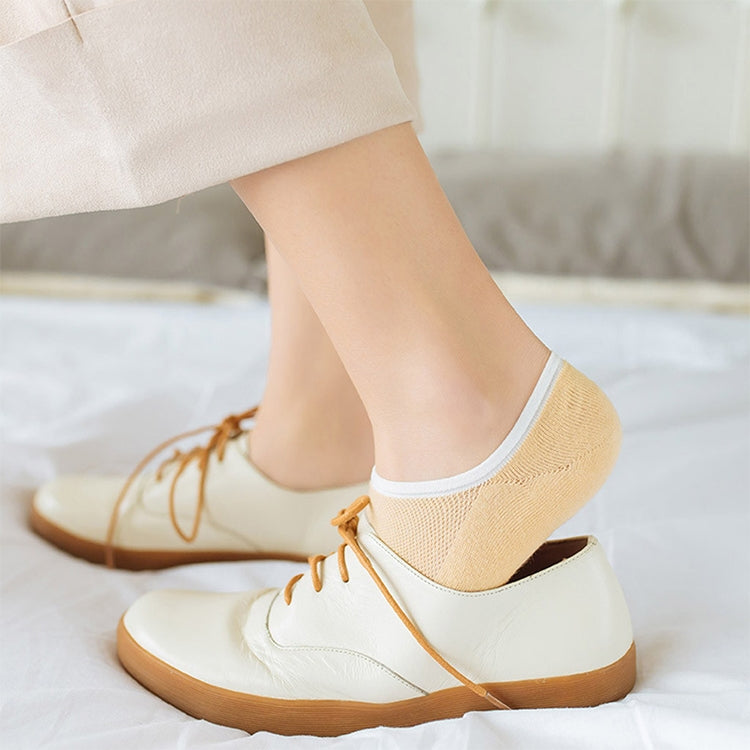 Toe Socks Cotton Boat Socks Invisible Women Sailboat Socks