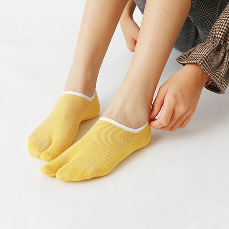Toe Socks Cotton Boat Socks Invisible Women Sailboat Socks
