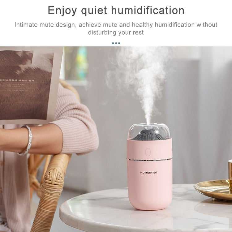 Small Volcano Shape Air Humidifier Mini USB Car Household Mute Spray Humidifier
