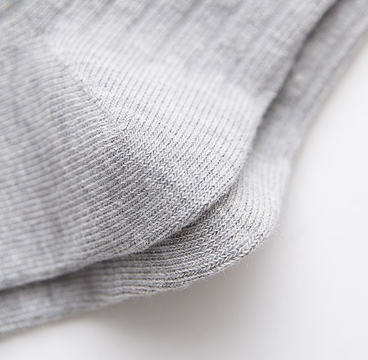 Autumn Casual Fashion Cotton Striped Letter Socks, Size:One Size