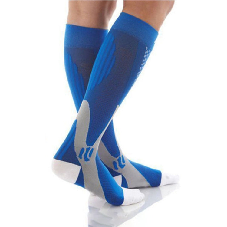 3 Pairs Compression Socks Outdoor Sports Men Women Calf Shin Leg Running, Size:XXL