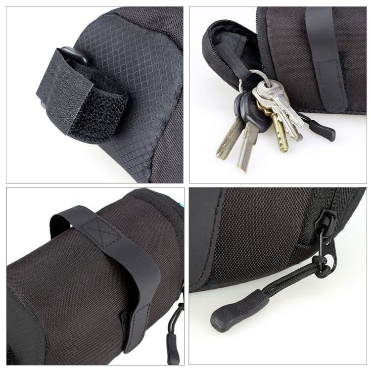 3 Color Nylon Bicycle Bag Bike Waterproof Storage Saddle Bag Cycling Tail Rear Pouch Bag