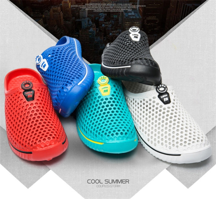 Fashion Breathable Hollow Sandals Couple Beach Sandals, Shoe Size:38