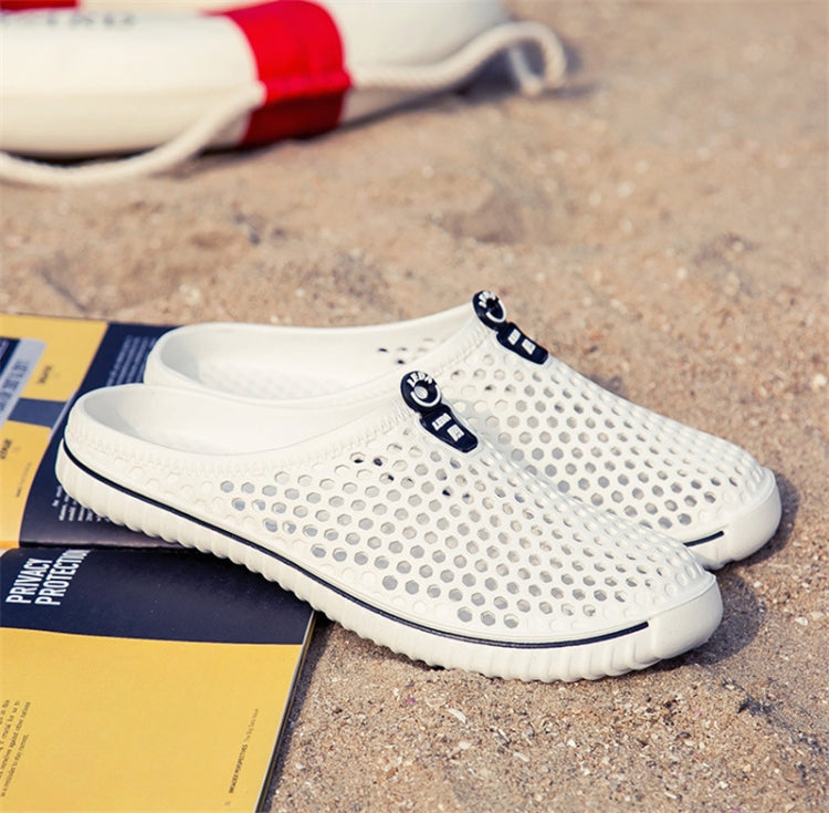 Fashion Breathable Hollow Sandals Couple Beach Sandals, Shoe Size:38