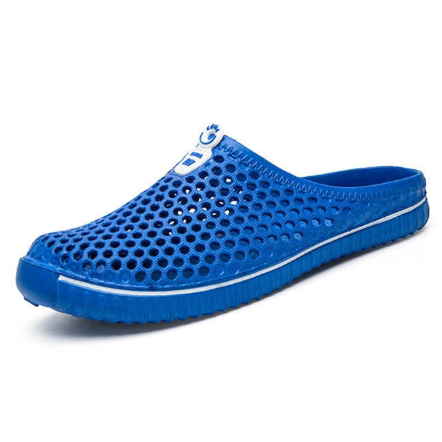 Fashion Breathable Hollow Sandals Couple Beach Sandals, Shoe Size:39