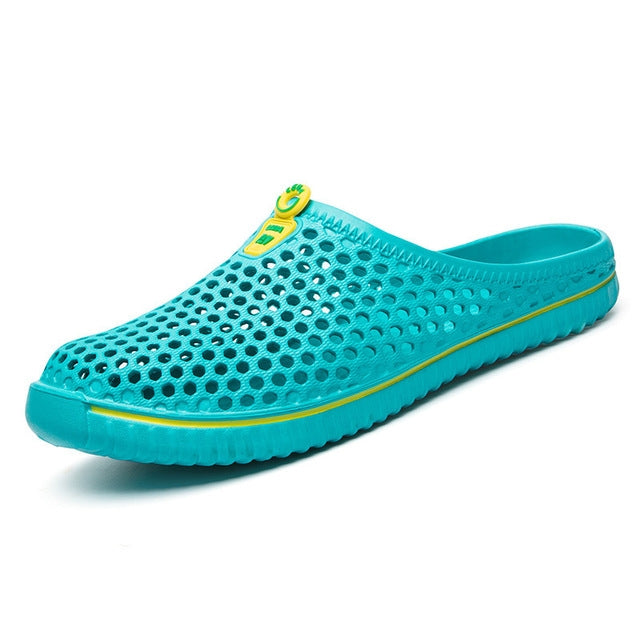 Fashion Breathable Hollow Sandals Couple Beach Sandals, Shoe Size:40