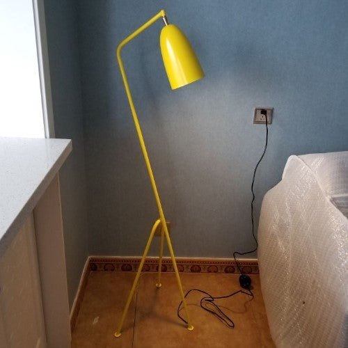 E27 5W Modern Iron Painted LED Adjustable Floor Lamp  for Living Room, Bedside, Study Room, Hotel Room Warm Light