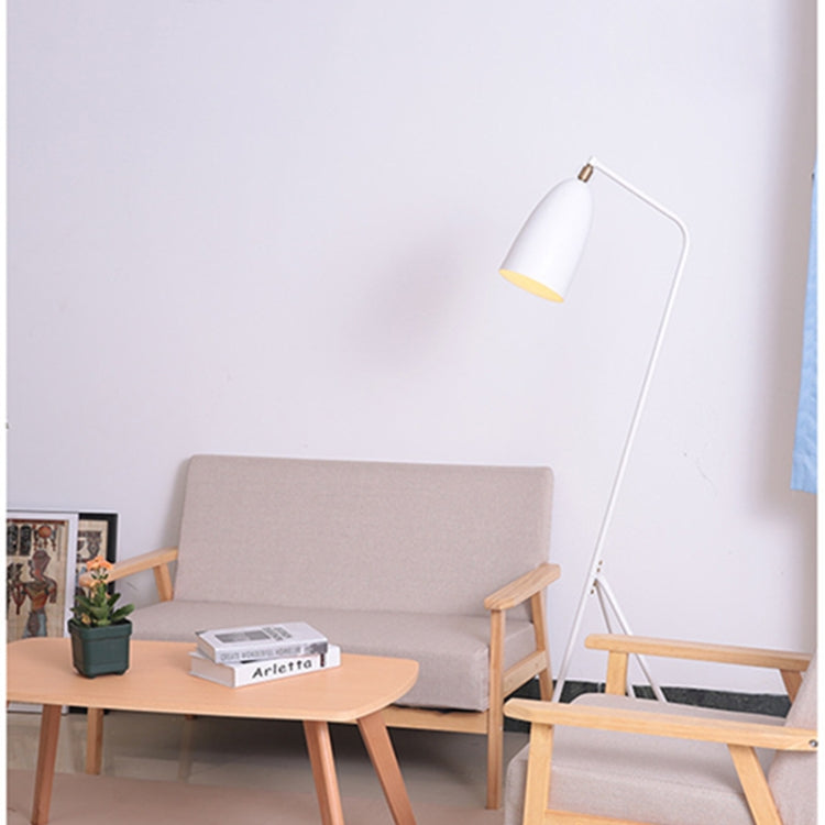 E27 5W Modern Iron Painted LED Adjustable Floor Lamp  for Living Room, Bedside, Study Room, Hotel Room White Light