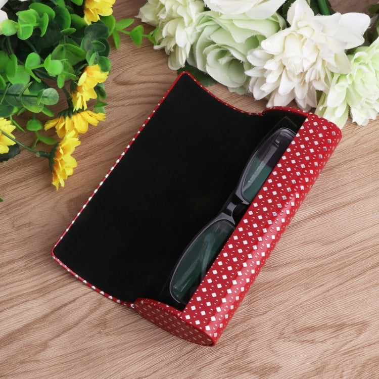 10 PCS Portable Oval Hard Case Glasses Package Sunglasses Storage Box Magnetic Closure