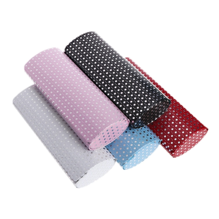 10 PCS Portable Oval Hard Case Glasses Package Sunglasses Storage Box Magnetic Closure