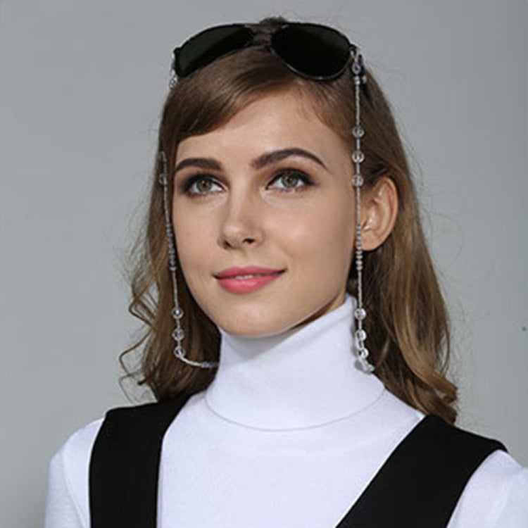Decorative Beads Sunglasses Fashionable Glasses Neck Strap Eyeglass Chains for Lady