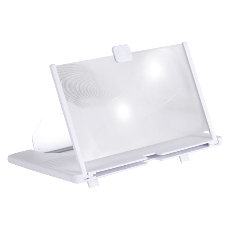 12 Inch Pull-Out Mobile Phone Screen Magnifier 3D Desktop Stand, Style:HD Model