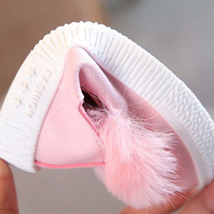 Non-slip Rabbit Ear Princess Children Shoes, Shoe Size:14cm