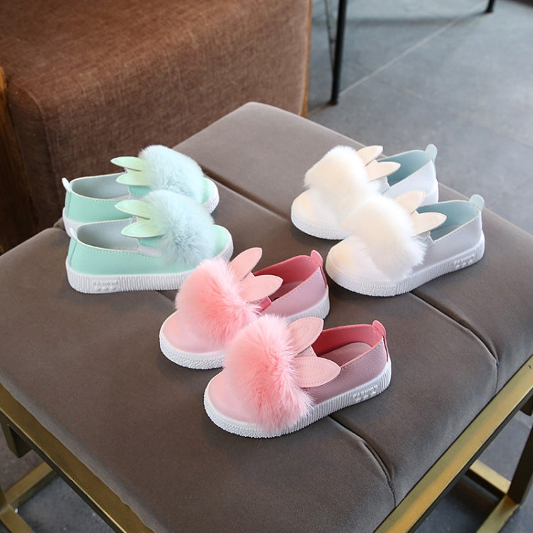 Non-slip Rabbit Ear Princess Children Shoes, Shoe Size:14cm
